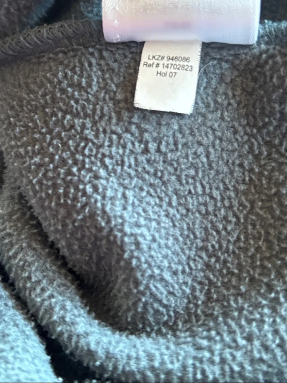 Eddie‎ Bauer Vintage Blue Fleece Quarter Zip Pullover Jacket Size Medium